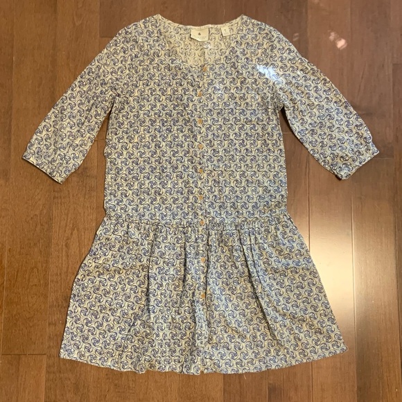 Maison Scotch batik print dress with drop waist - Picture 2 of 6